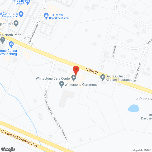 Whitestone Care Center in google map