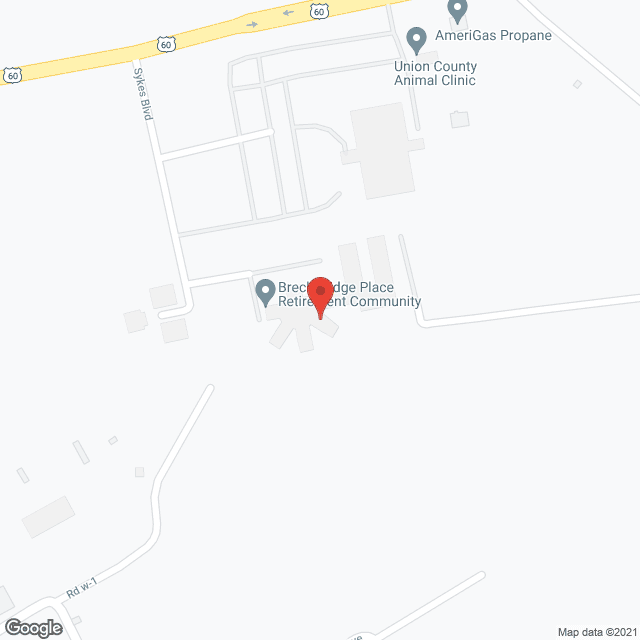 Breckinridge Place in google map