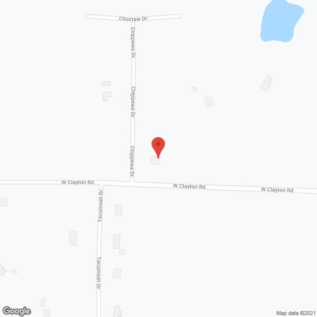 Chippewa House in google map