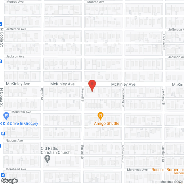 Mckinley House in google map