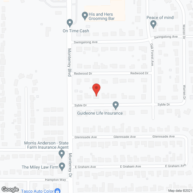 Dove Outreach Center in google map