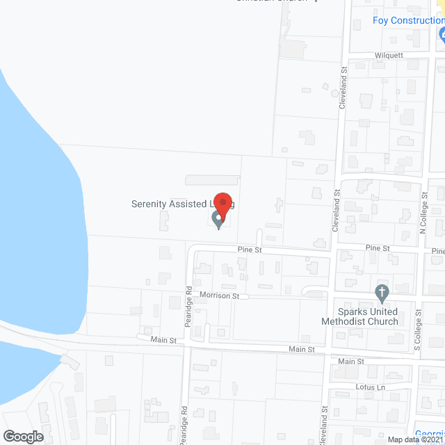 Serenity Assisted Living in google map