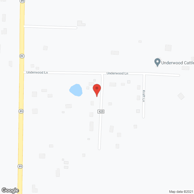 Webster Veterans Home in google map