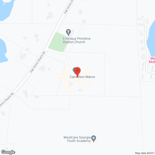 Carrollton Manor in google map