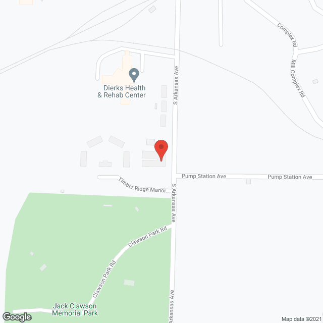 Whispering Oaks in google map