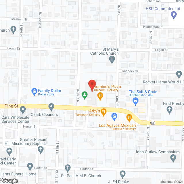 Arkadelphia Retirement Center in google map