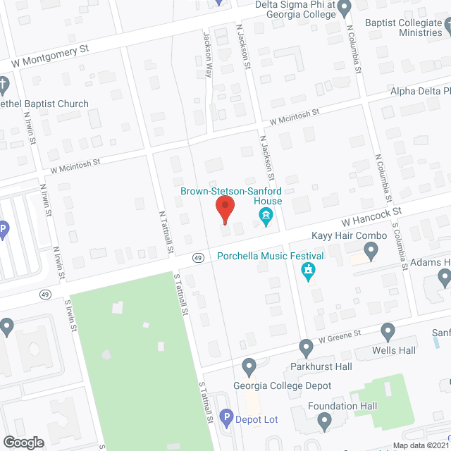 Hancock House/AGR in google map