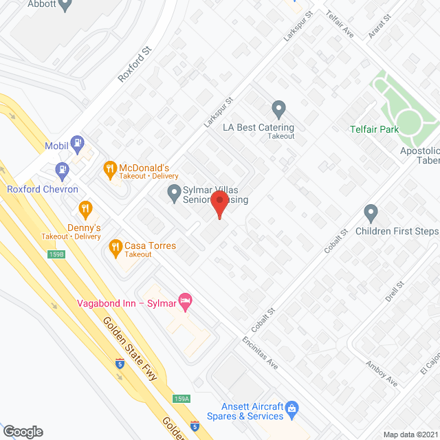 Sylmar Villas Apartments in google map