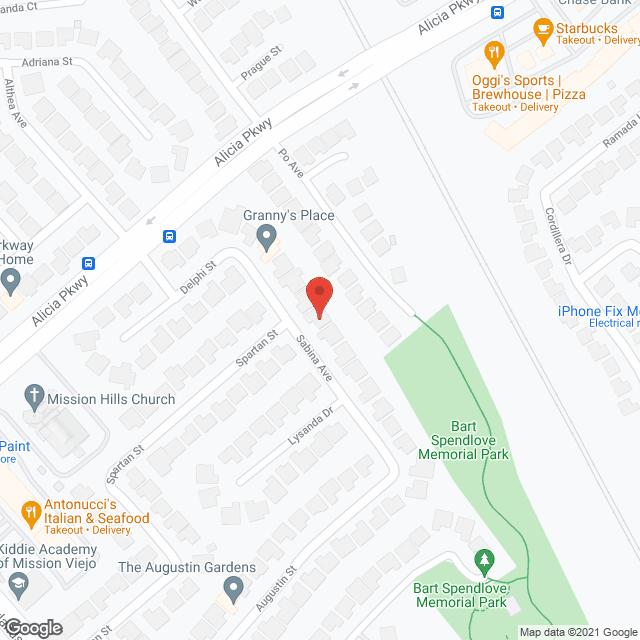 Verona Court X in google map