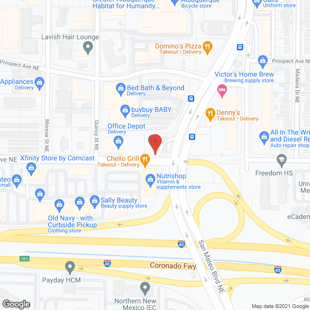 Marler Manor - San Mateo Blvd in google map