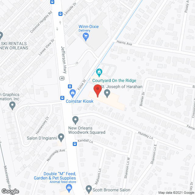 St. Joseph of Harahan in google map