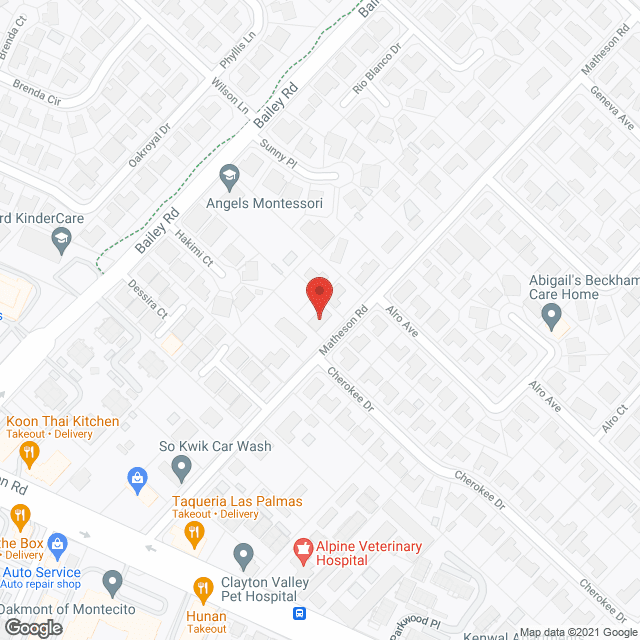 Clayton Valley Home Care in google map