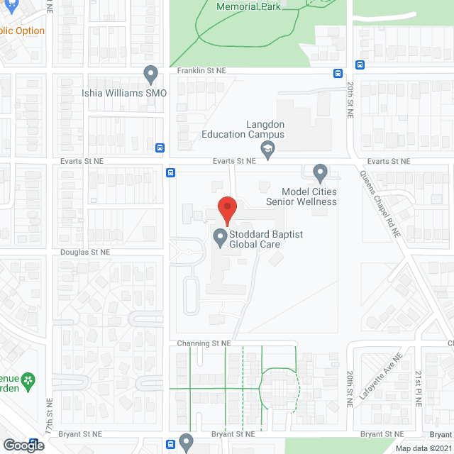 Washington Center for Aging Services in google map