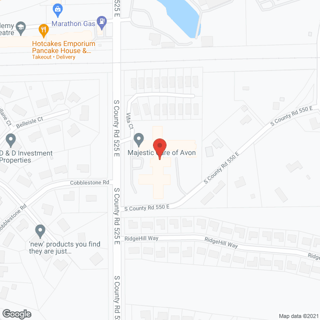 ManorCare Health Services in google map