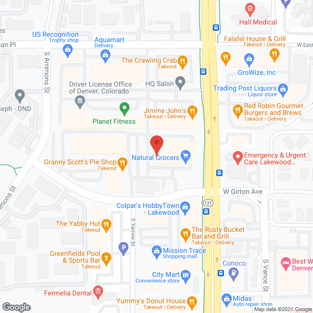 Brightstar of West Denver in google map