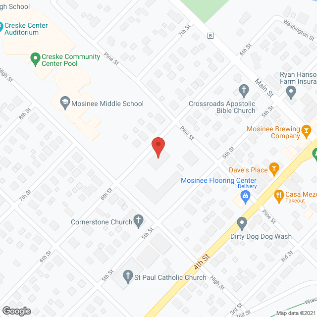 Cedarwood Apartments in google map