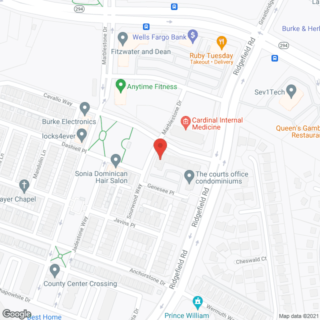 Premier Plus Homecare in google map