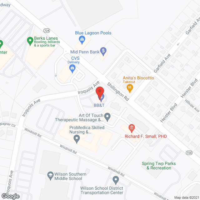 United Disabilities Services in google map