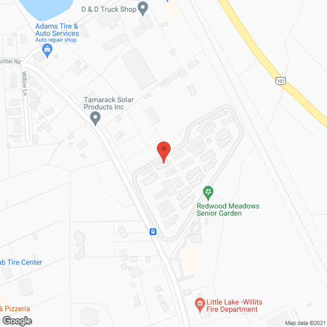 Lenore Street Senior Housing in google map