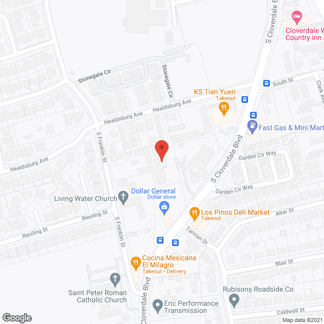 Divine Senior Apartments in google map