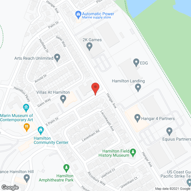 Villas at Hamilton Senior Apartments in google map