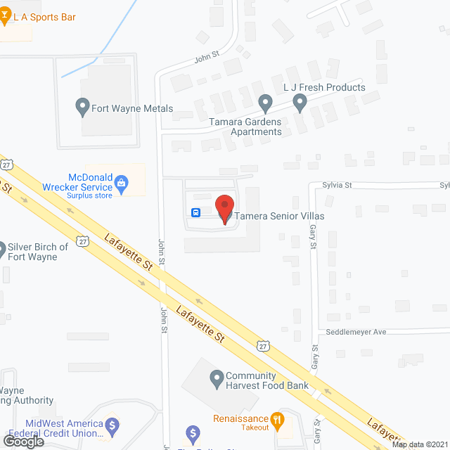 Tamera Senior Villas in google map