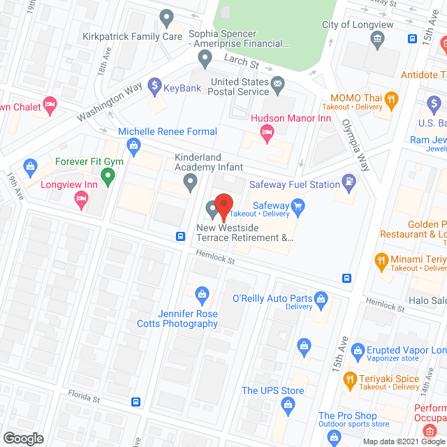 New Westside Terrace in google map