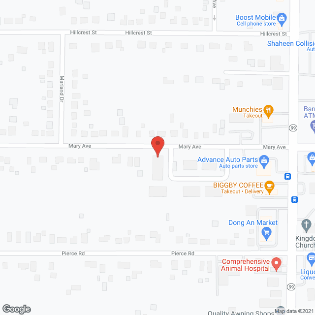 Philip C Dean Apartments in google map