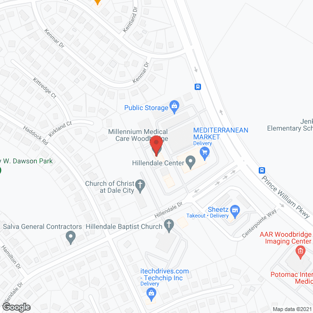 Brew Home Care Agency in google map
