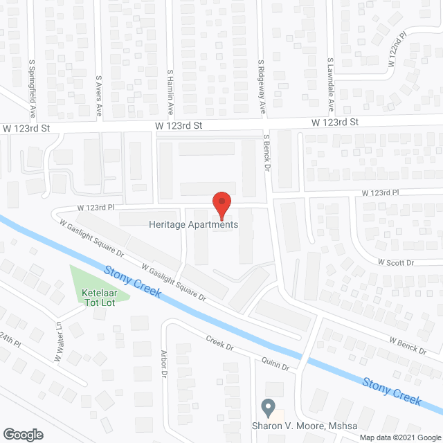 Heritage Senior Apartments in google map