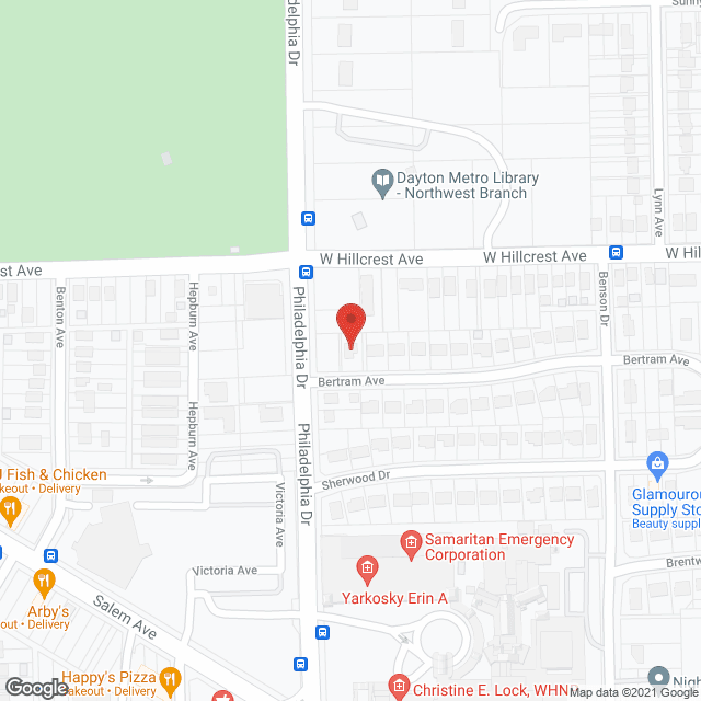 Austin Court in google map