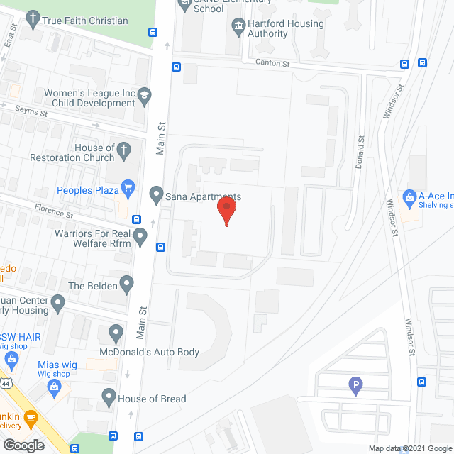 SANA Apartments in google map