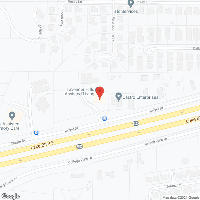 Lavender Hills Assisted Living LLC in google map