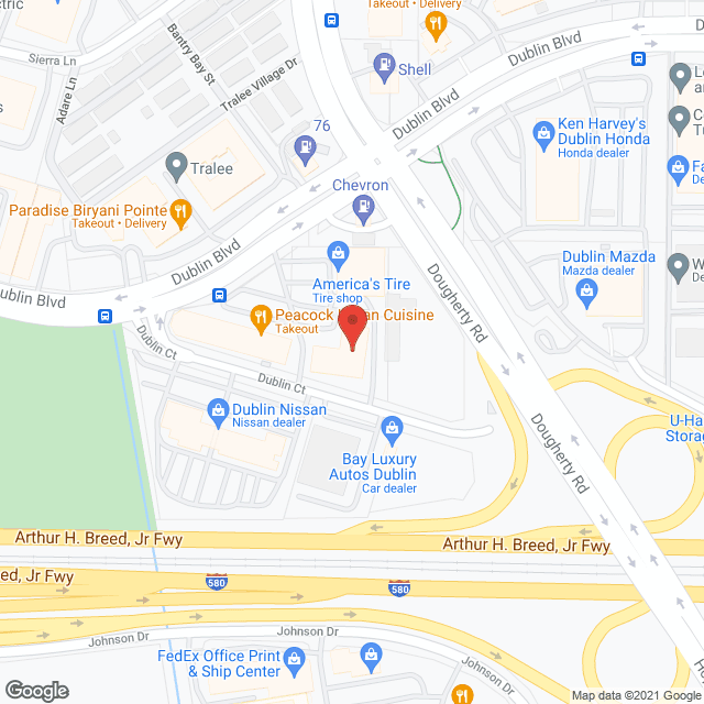 Synergy HomeCare-BayValley in google map