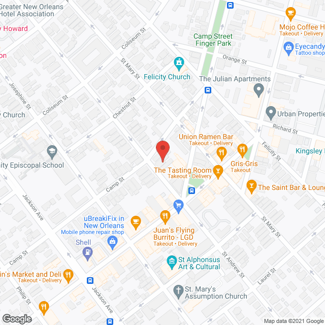 Ciara House in google map