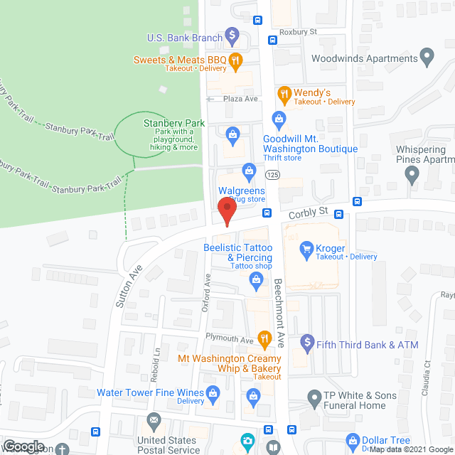 Corbly Trace Senior Apartment in google map