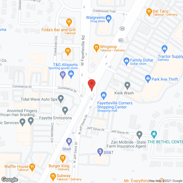First Option Services in google map