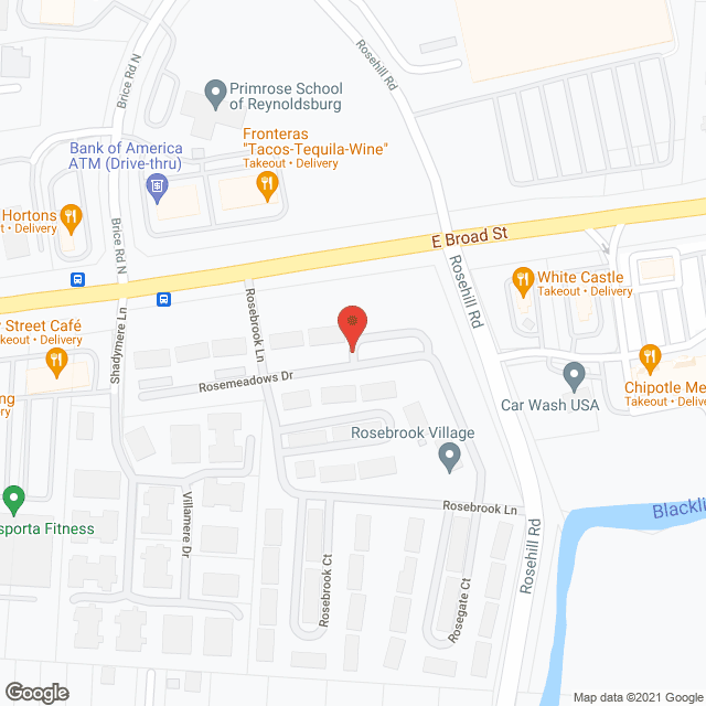 Rosebrook Village in google map