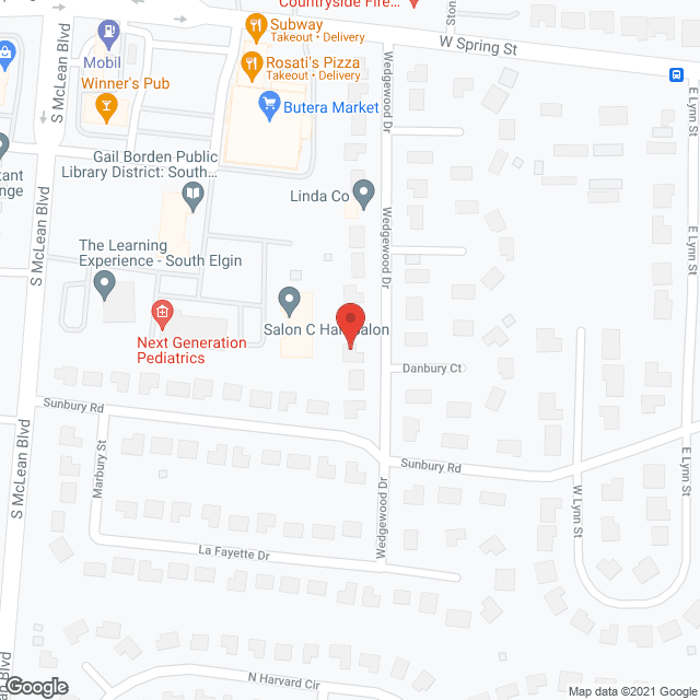 Blue Amentum Residential Care Home in google map