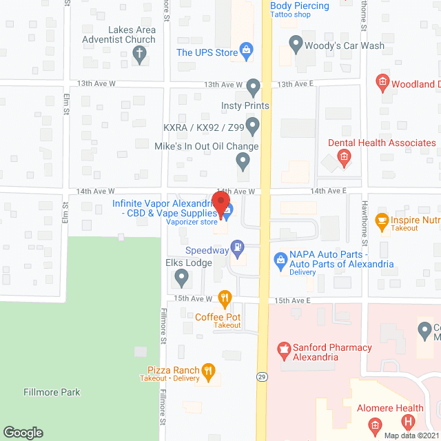 Village Cooperative of Alexandria in google map