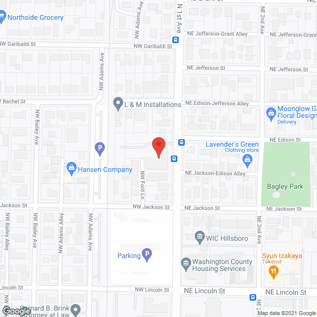 Tarkington Square Apartments in google map