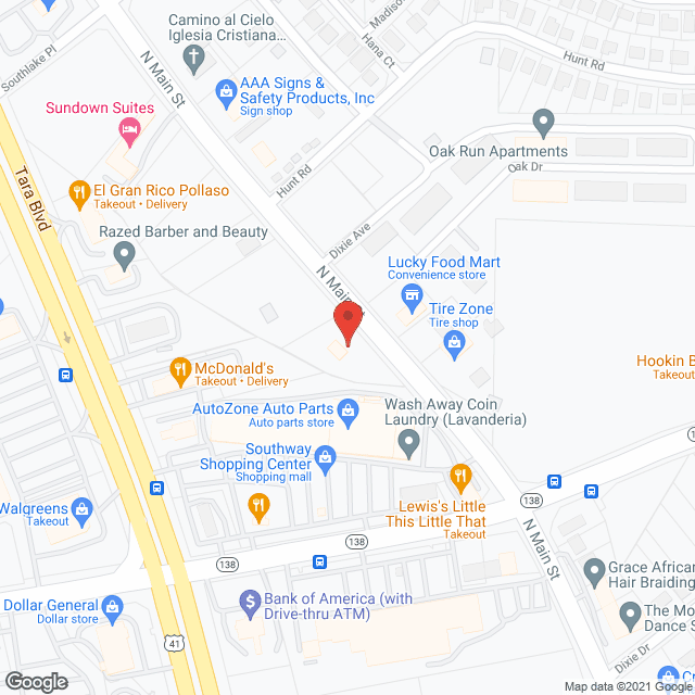 Crown Health Services in google map