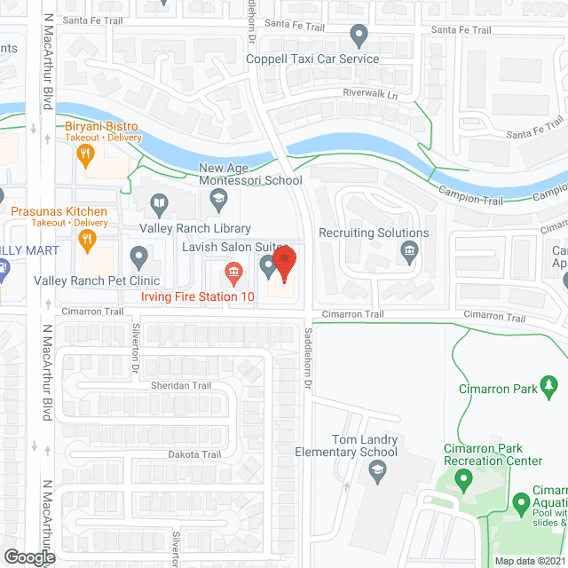 Amber Home Health Care in google map