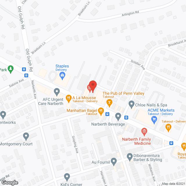 Accessible Home Care in google map