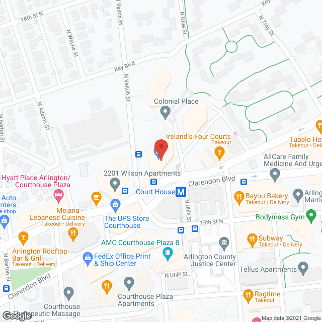 Synergy HomeCare - Arlington in google map