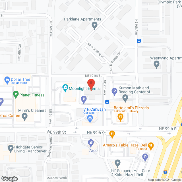 Vancouver Comfort Keepers in google map