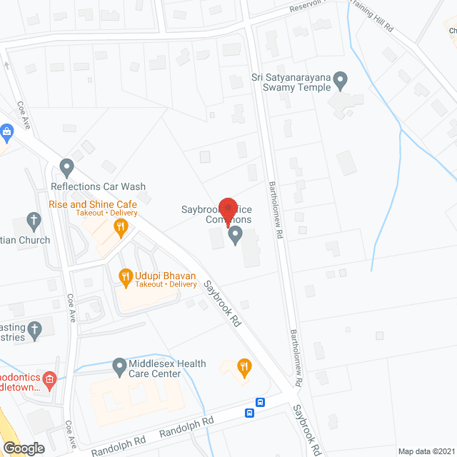 Middlesex Hospital Homecare in google map