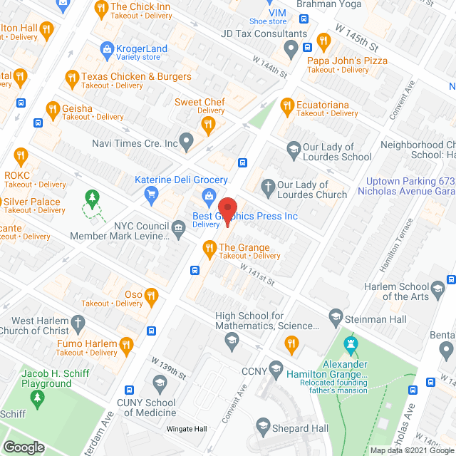 Harry Simmons Residence in google map