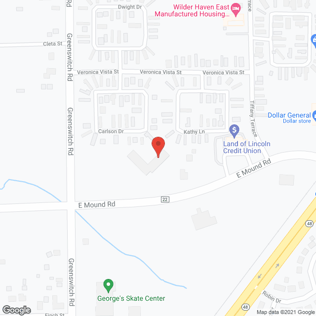 The Woods Apartments in google map