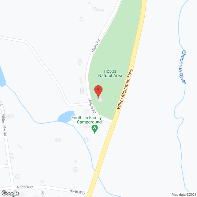Thompson Pines in google map
